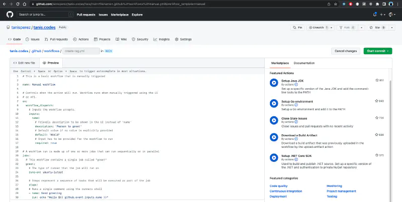 Manual workflow assitant