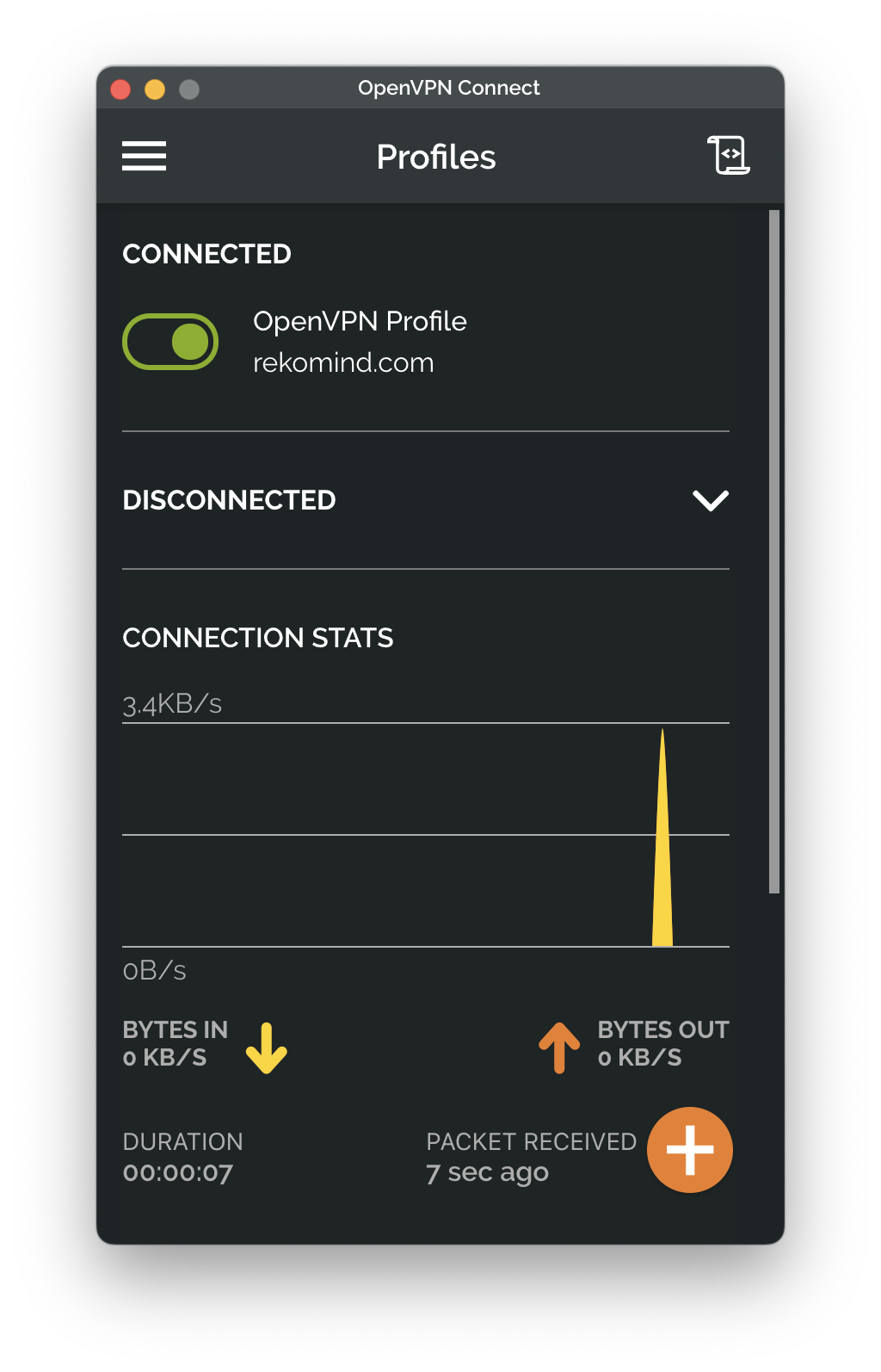 Connect to OpenVPN server